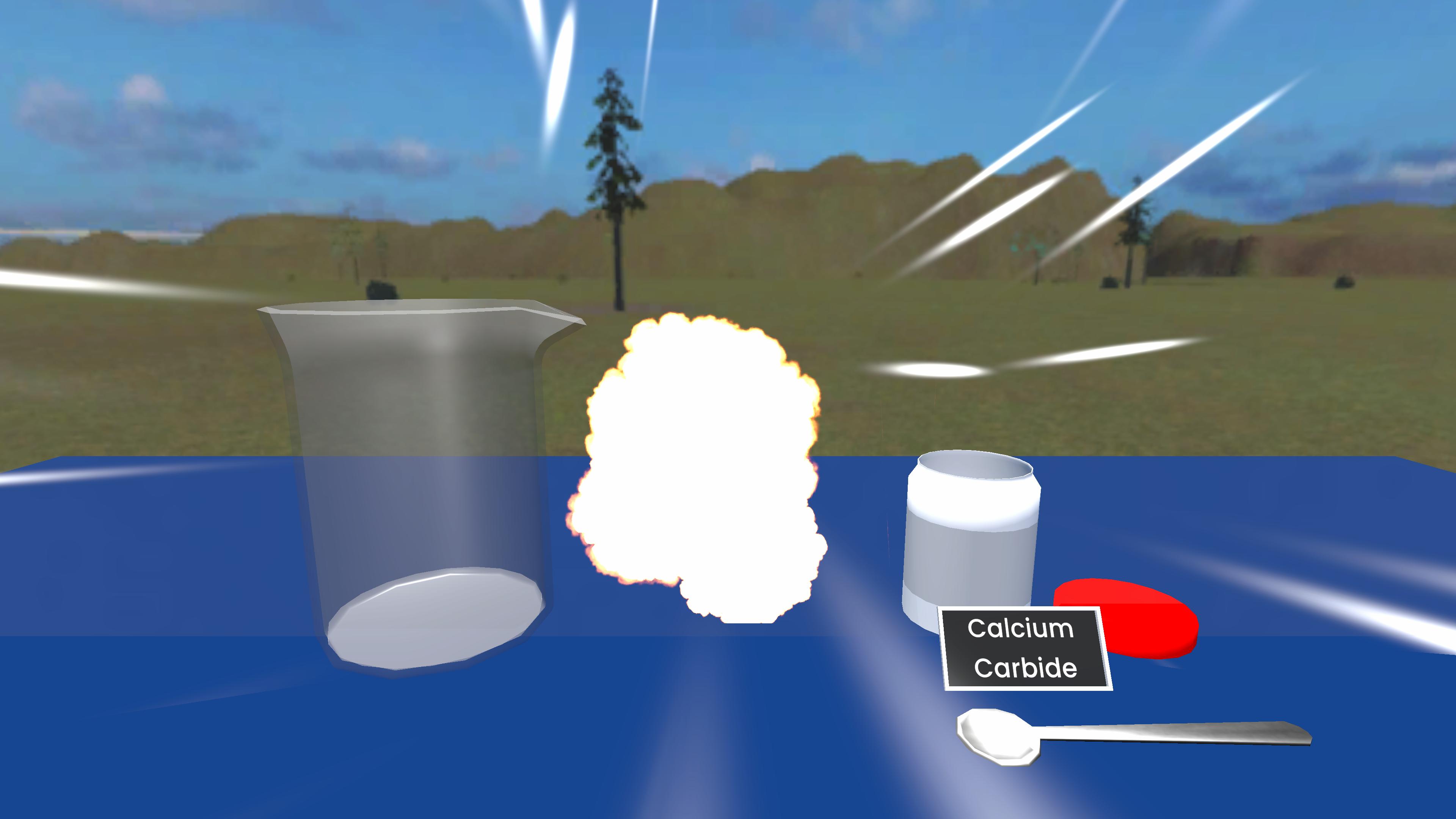 Calcium Carbide Reacts With Water